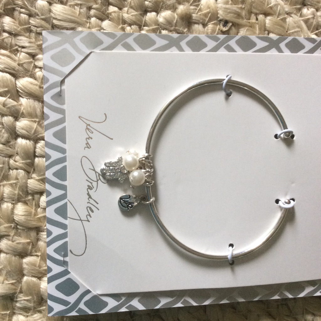 Brand New In Pkg Vera Bradley Hamsa Cuff Bracelet
